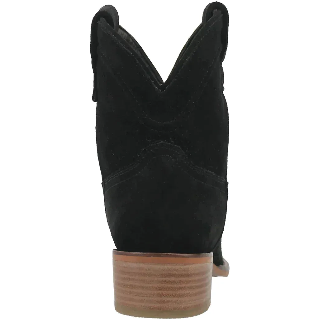 DINGO TUMBLEWEED LEATHER BOOTIE STYLE DI561BK