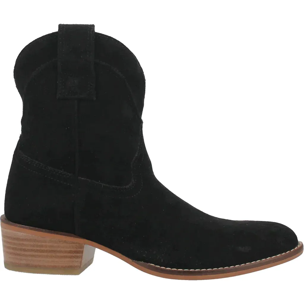 DINGO TUMBLEWEED LEATHER BOOTIE STYLE DI561BK