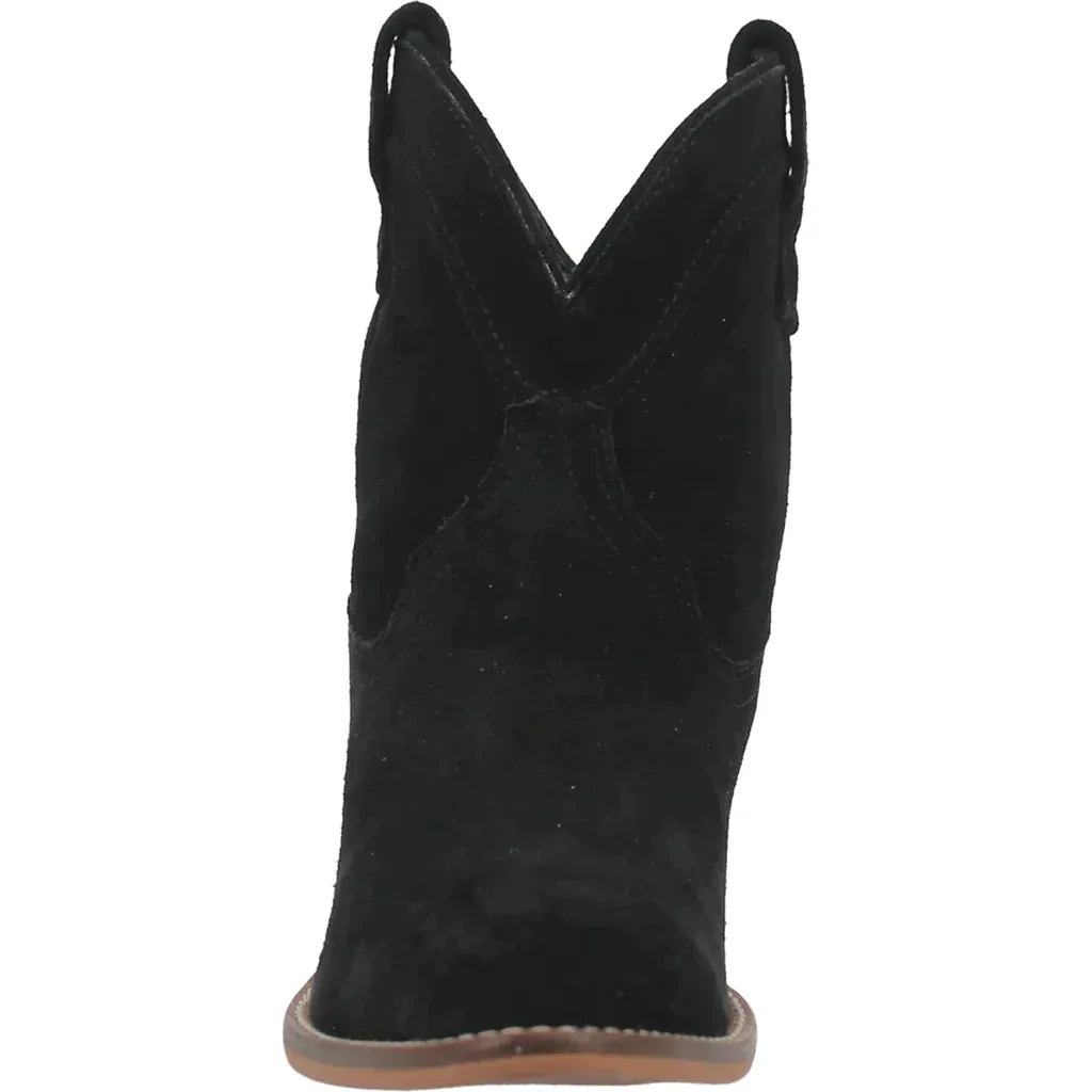 DINGO TUMBLEWEED LEATHER BOOTIE STYLE DI561BK