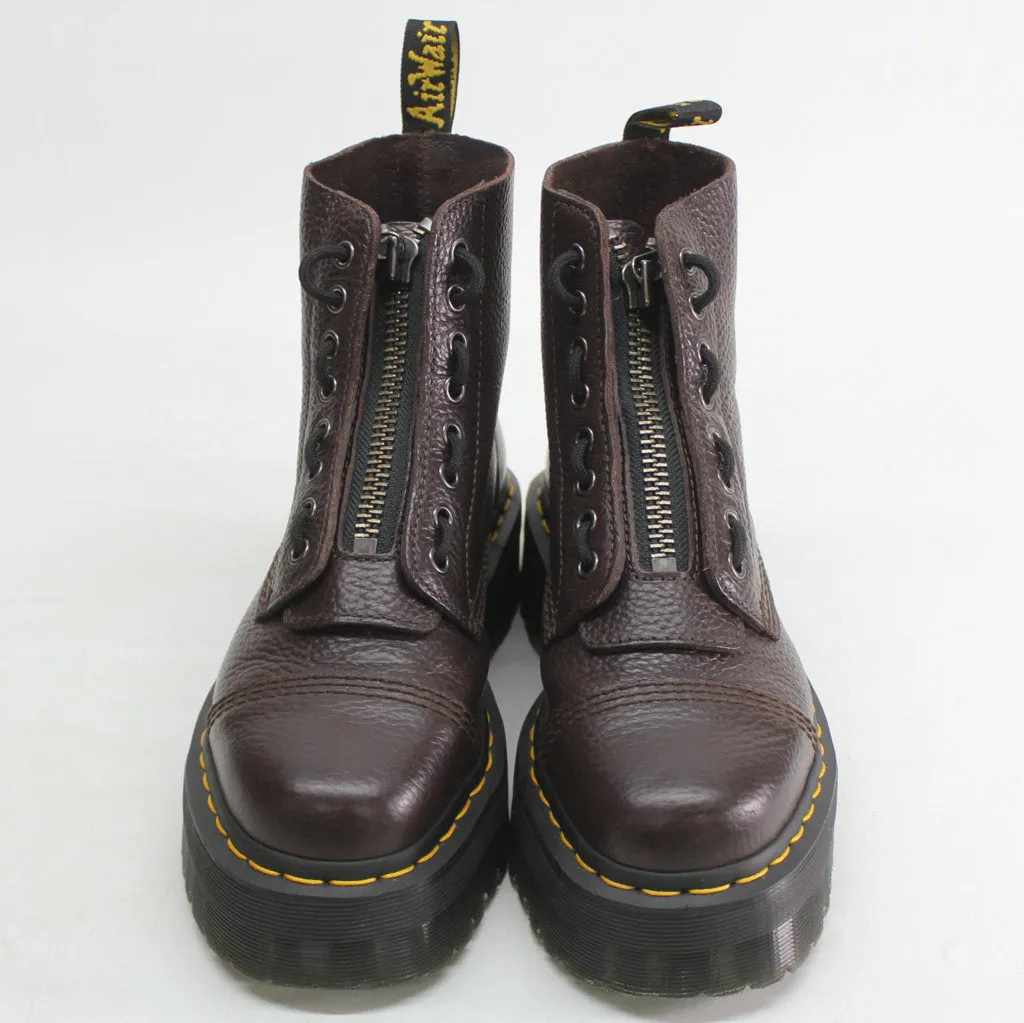 Dr. Martens Womens Boots Sinclair Casual Lace-Up Ankle Nappa Leather - UK 6