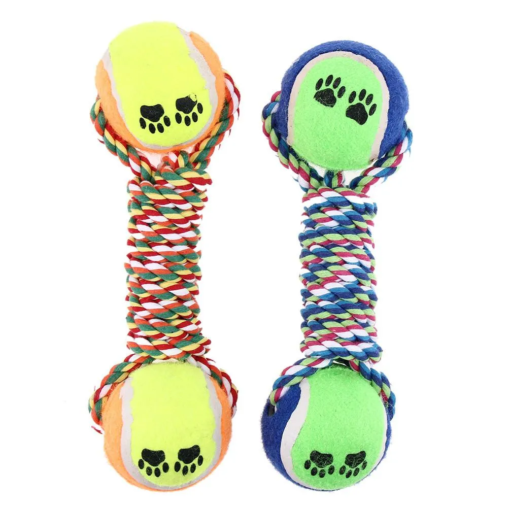 Dumbbell Rope Tennis Balls