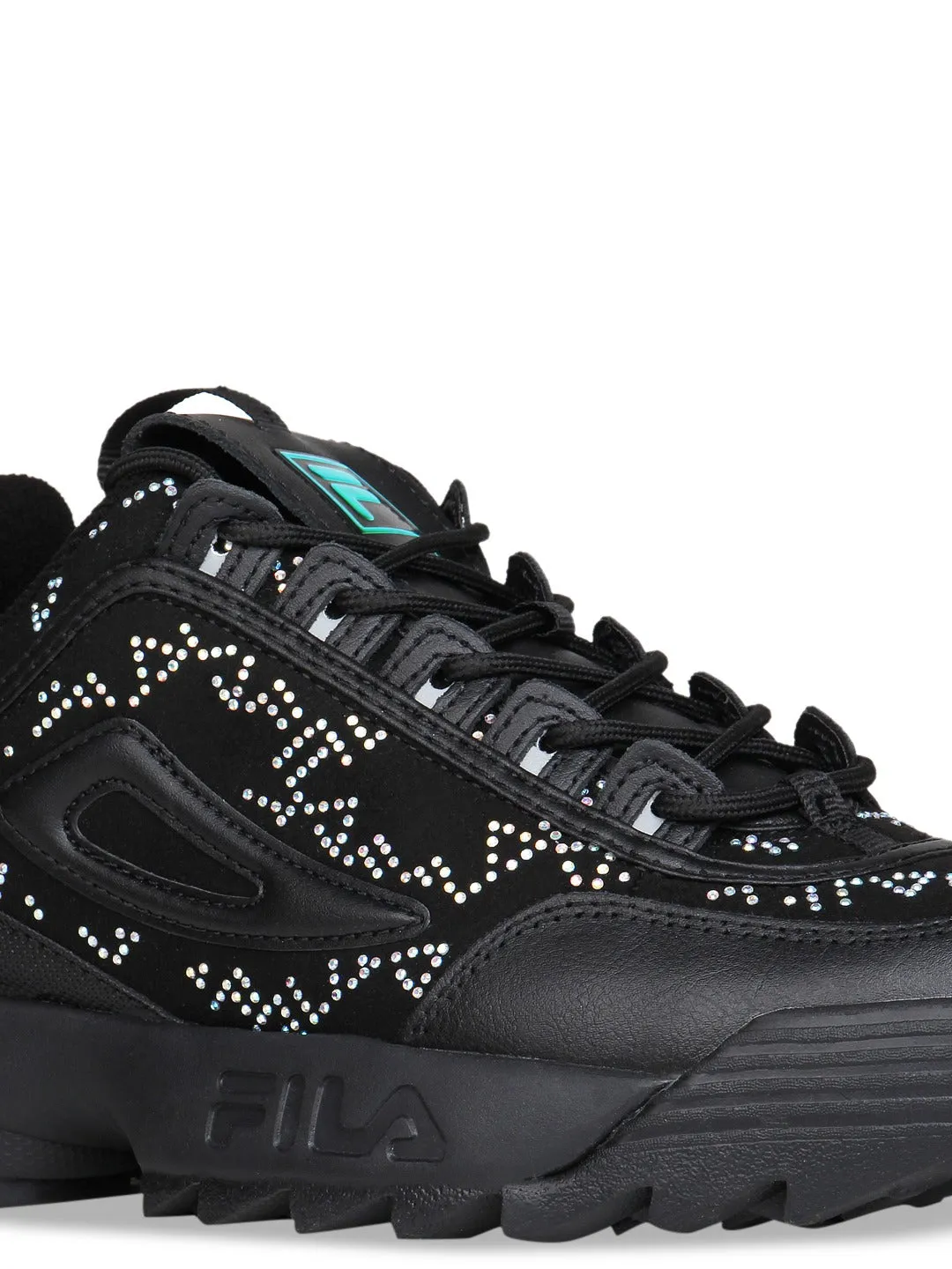 Fila Grey Disruptor II Diamante Women's Sneaker