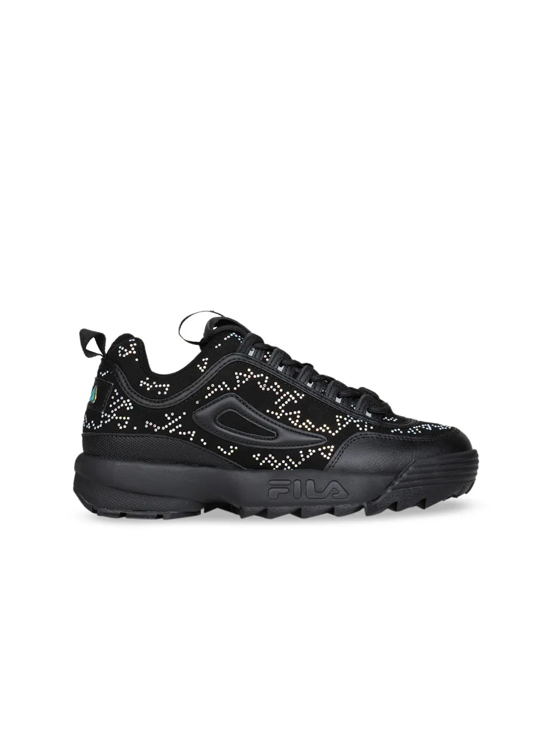 Fila Grey Disruptor II Diamante Women's Sneaker