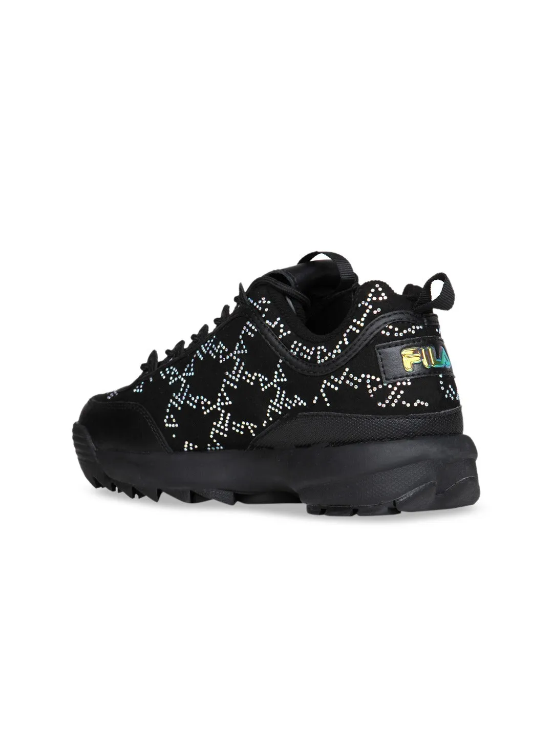 Fila Grey Disruptor II Diamante Women's Sneaker