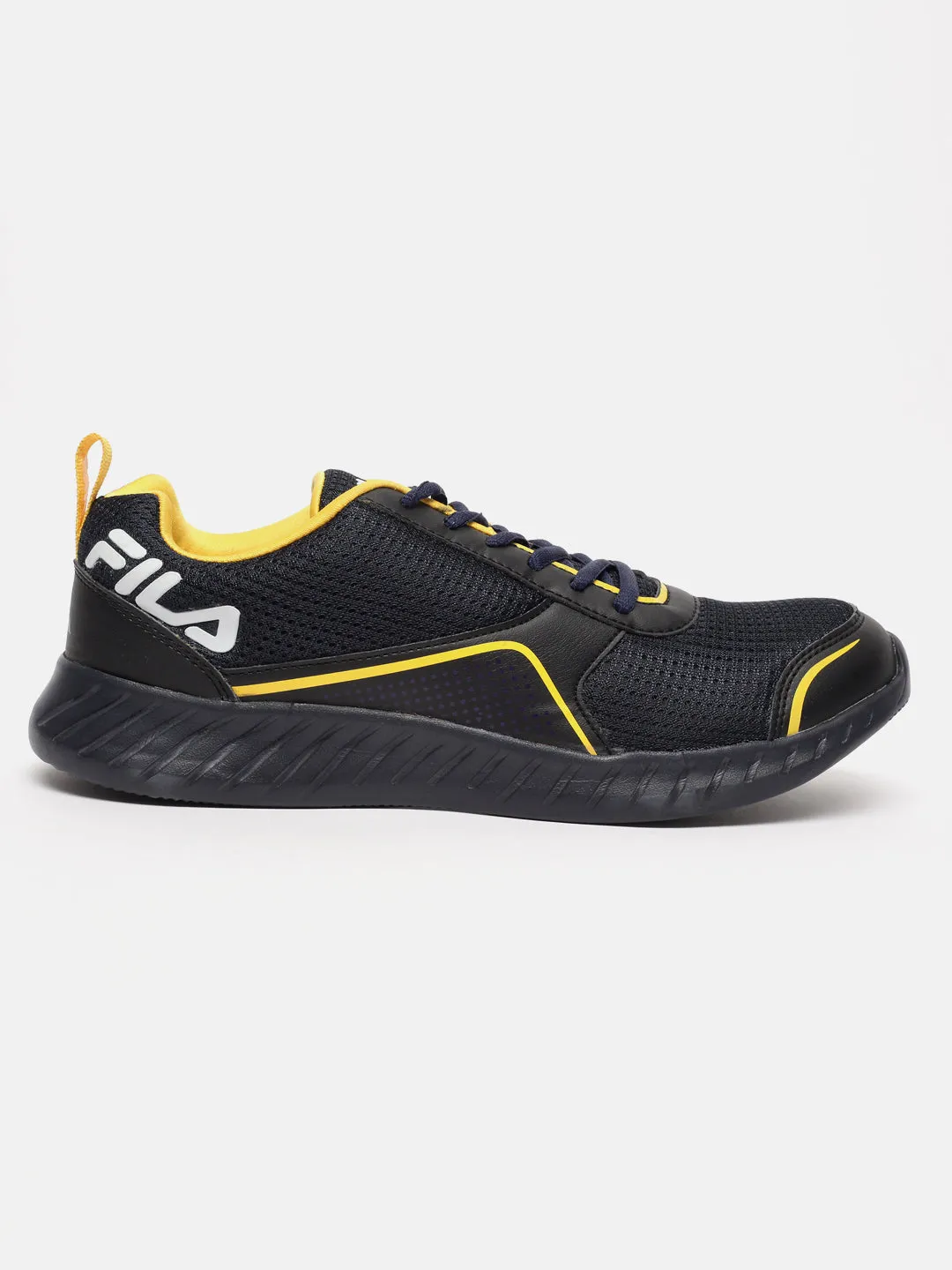 Fila White Garon Plus Men's Running Shoes