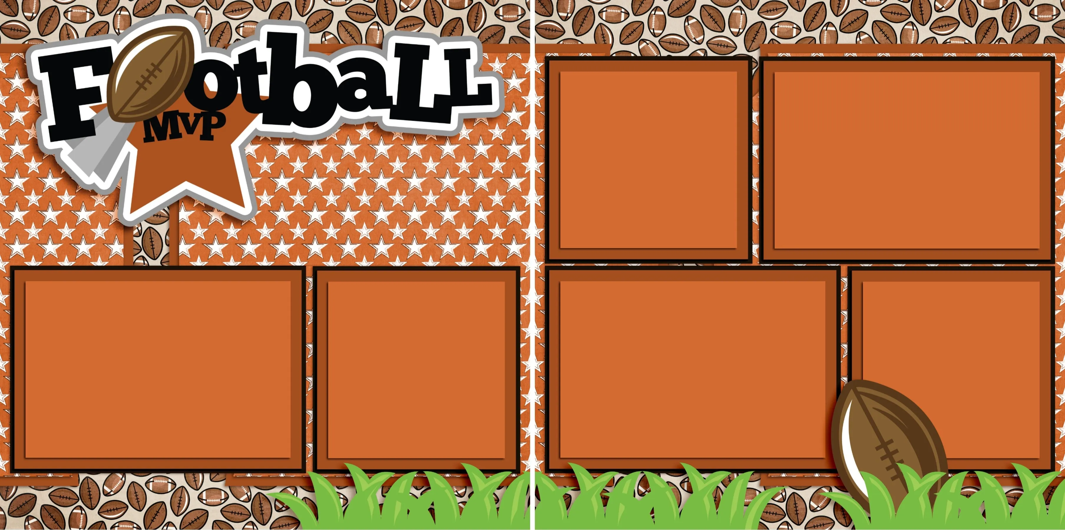 Football MVP Orange - 3254