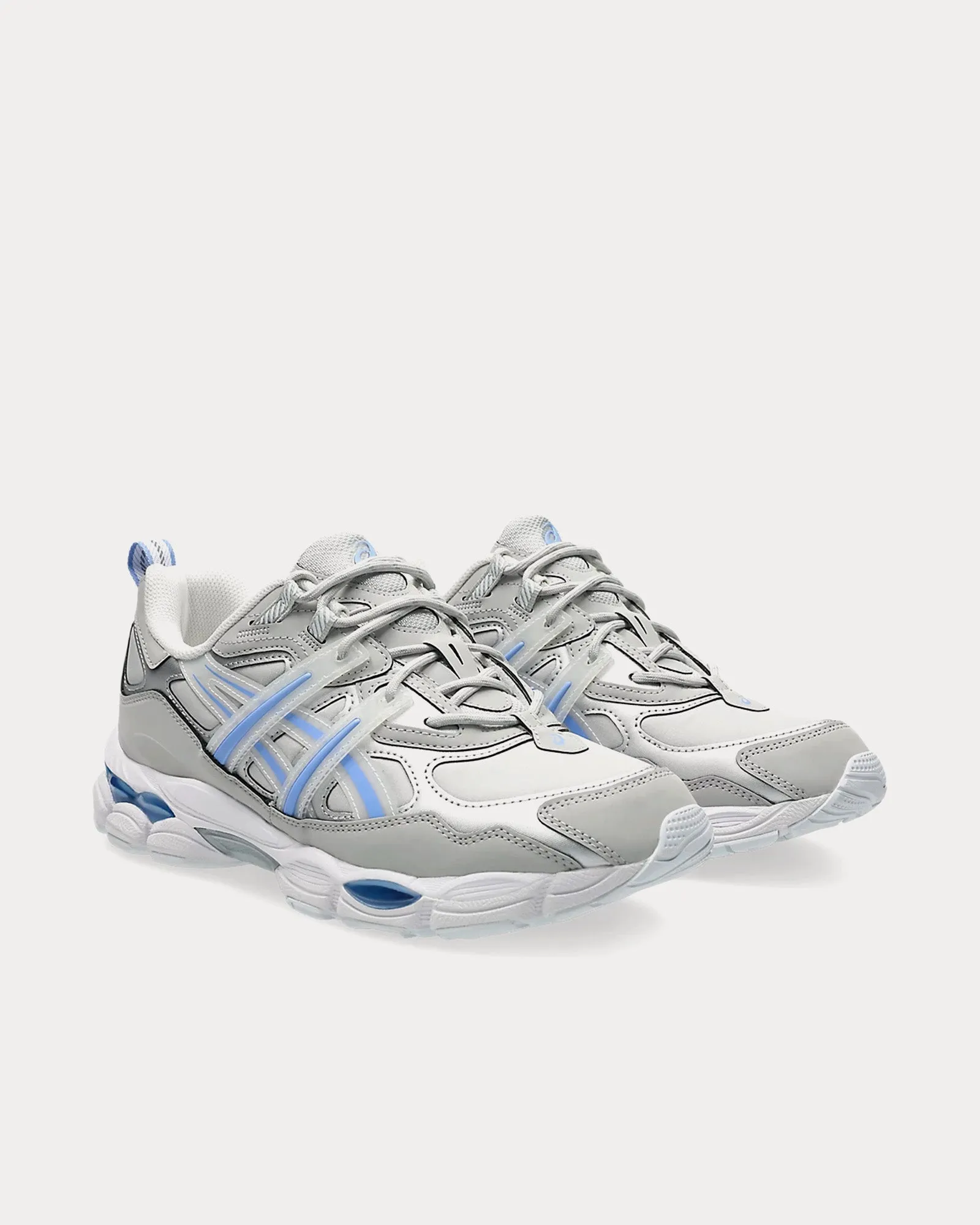 Gel-NYC Utility Cloud Grey / Periwinkle Blue Low Top Sneakers