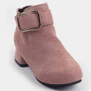 Girls Boots PS-01-Pink