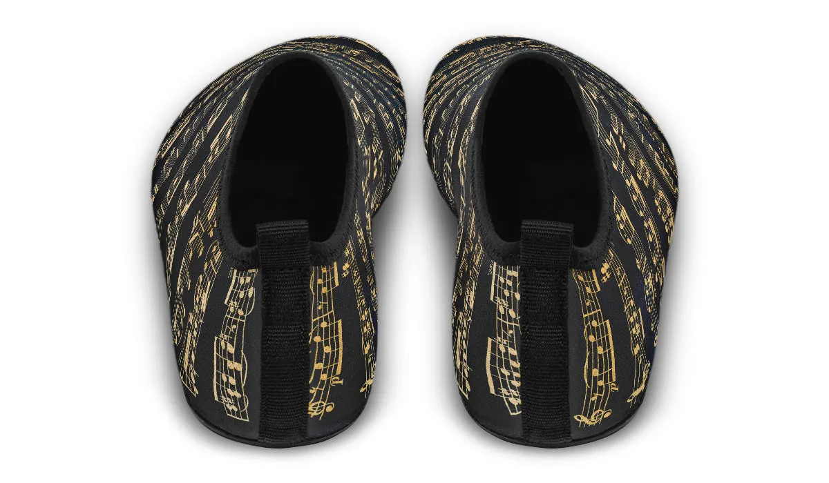 Golden Music Water Shoes