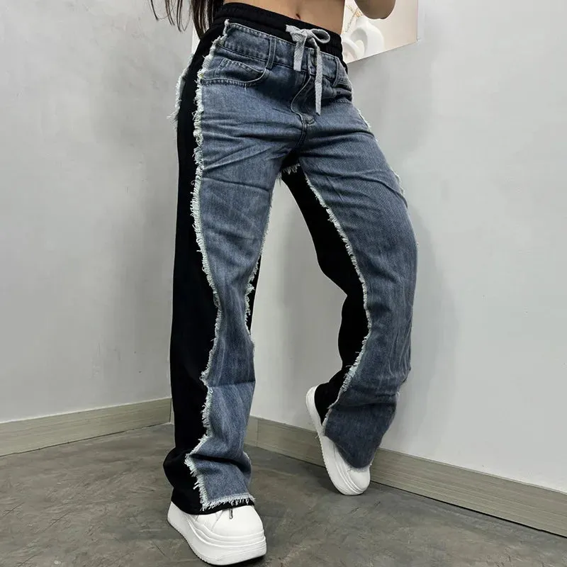 High Value Patchwork Denim Pants