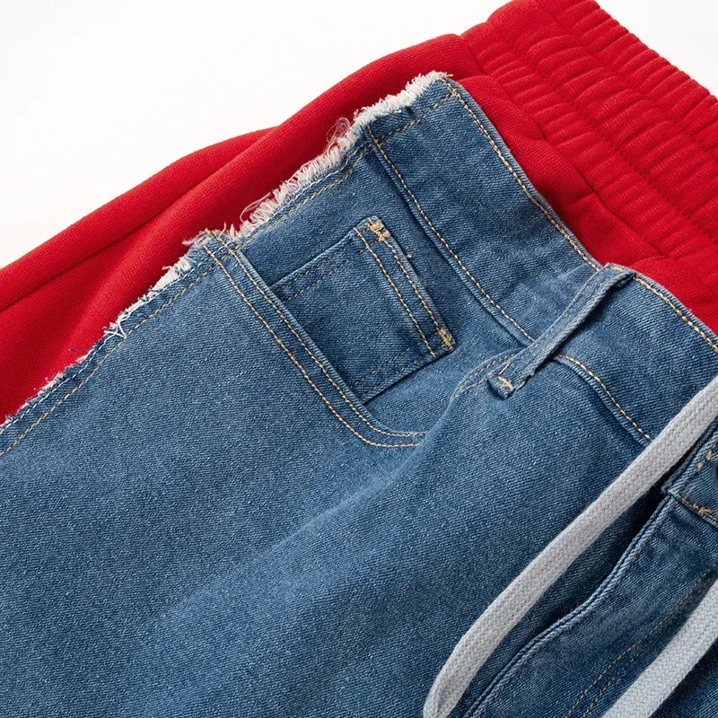 High Value Patchwork Denim Pants