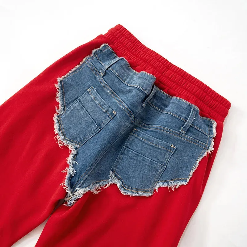 High Value Patchwork Denim Pants