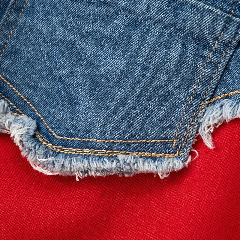 High Value Patchwork Denim Pants