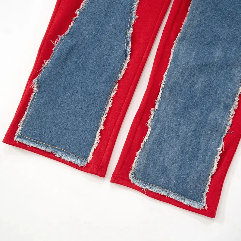 High Value Patchwork Denim Pants