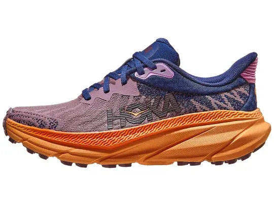Hoka Womens Challenger ATR 7 Trail Shoe - Wistful Mauve/Cyclamen