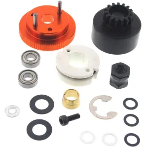 HPI Racing 1/8 Trophy Truggy 4.6 15 Tooth Clucth Bell, Shoes, Flywheel & Bearings