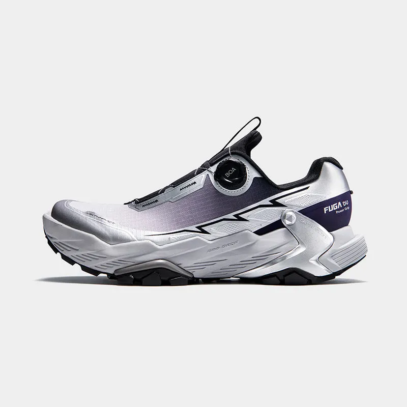 Kailas FUGA DU BOA Trail Running Shoes Men's Gray/Purple