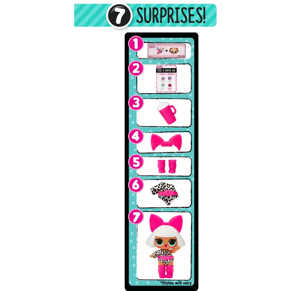 LOL Surprise 707 Dolls Assorted