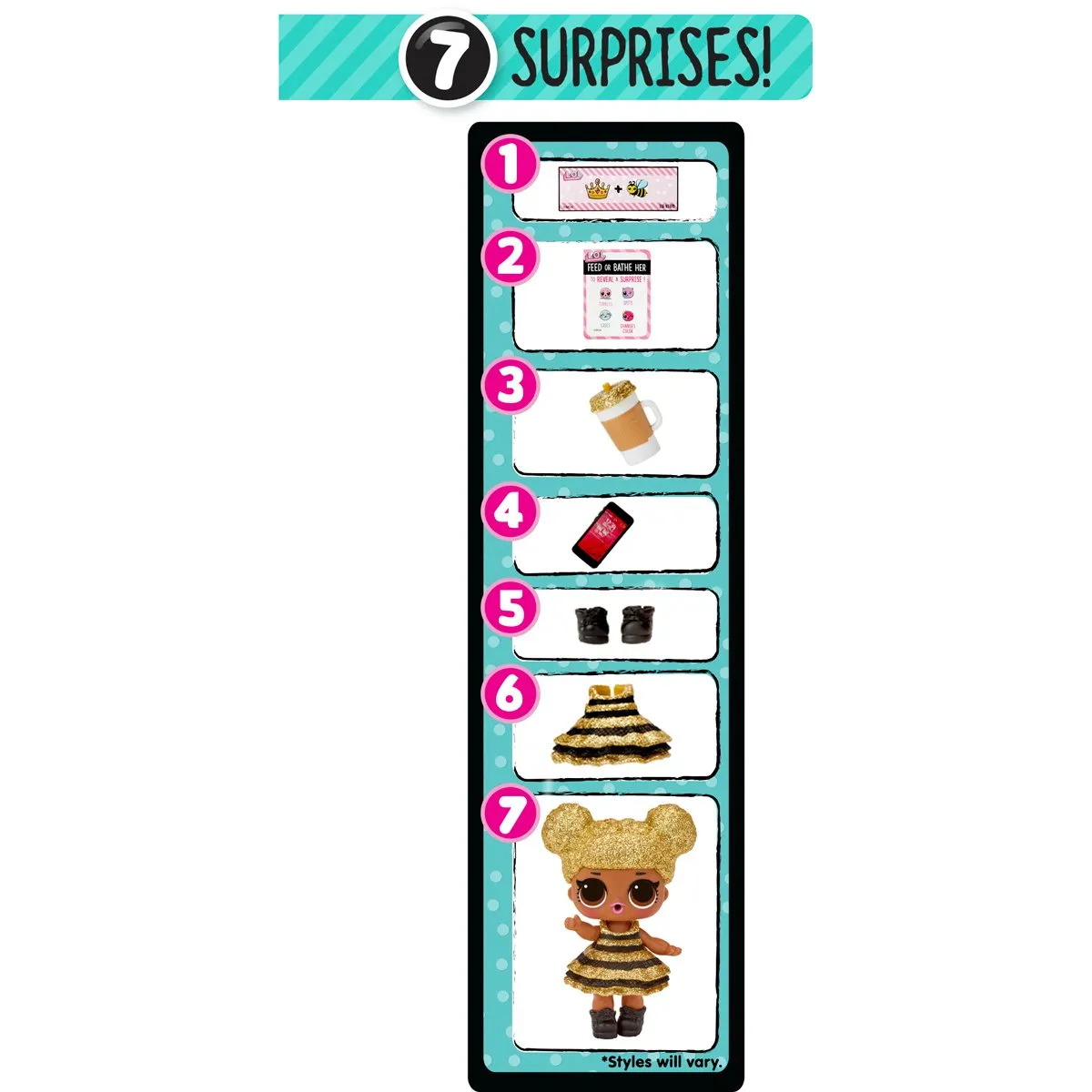 LOL Surprise 707 Dolls Assorted