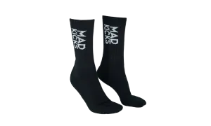 Mad Kicks Socks "Intense Black"