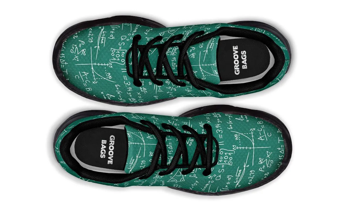 Math Formula Chunky Sneakers