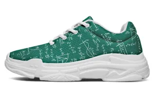 Math Formula Chunky Sneakers