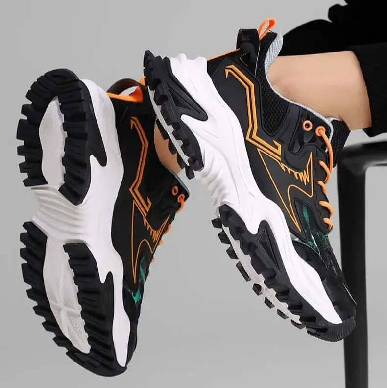 Men's Chunky Breathable Mesh Sneakers