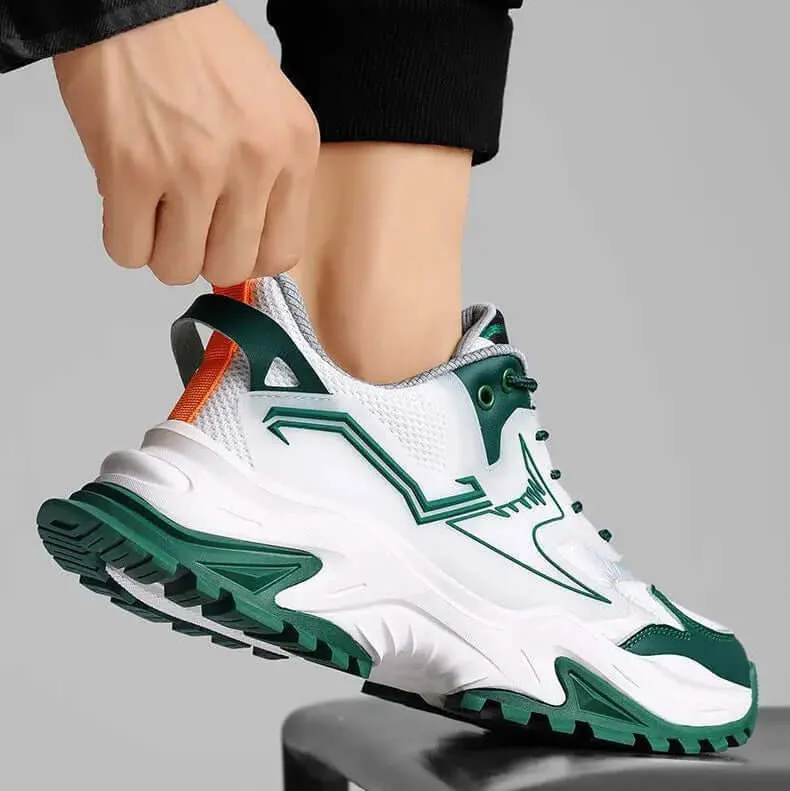Men's Chunky Breathable Mesh Sneakers