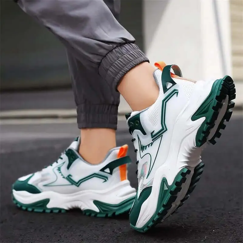 Men's Chunky Breathable Mesh Sneakers