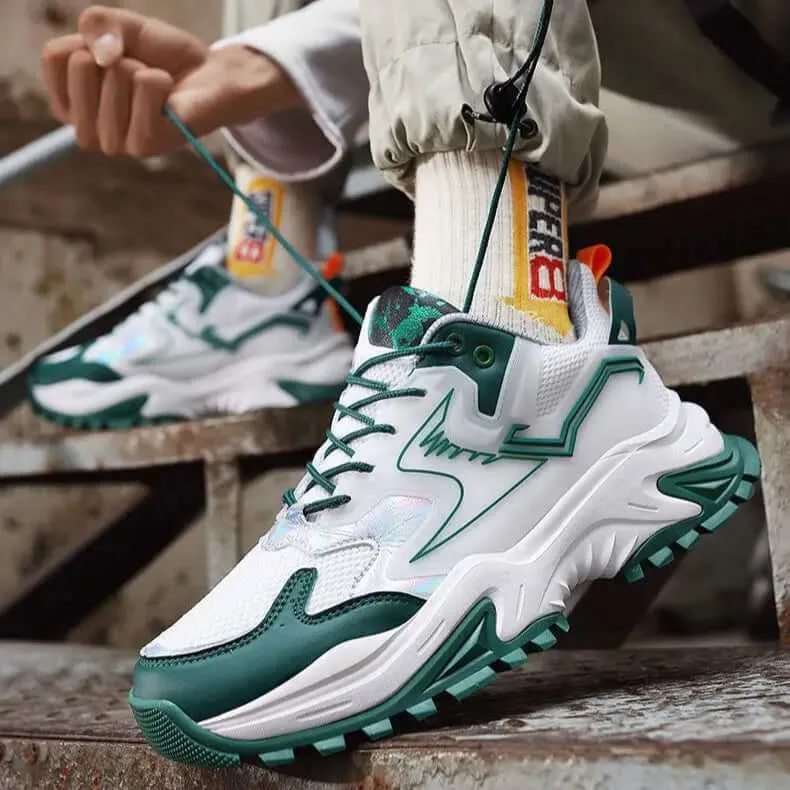 Men's Chunky Breathable Mesh Sneakers