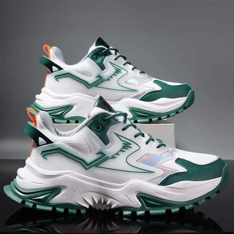 Men's Chunky Breathable Mesh Sneakers