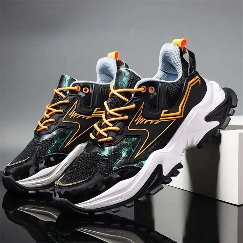 Men's Chunky Breathable Mesh Sneakers