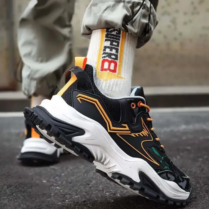Men's Chunky Breathable Mesh Sneakers