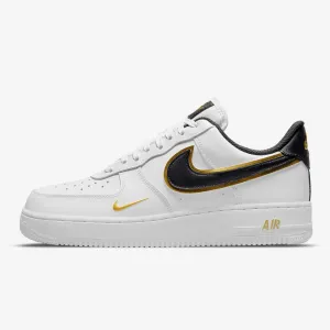 Men's Nike Air Force 1 Low Essentials "White Black Gold" (DA8481-100)
