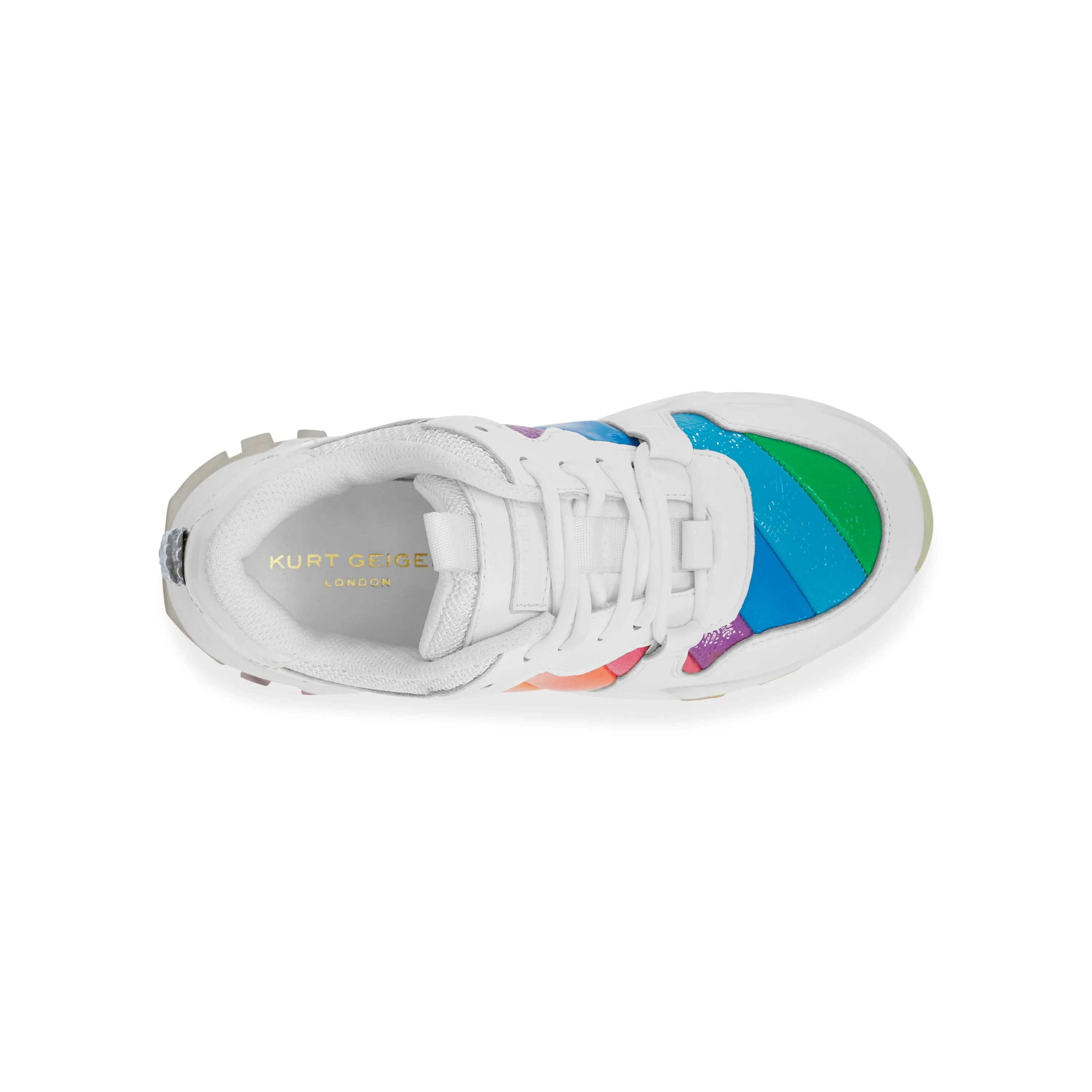 Mini Lettie Eagle Sneaker - Big Kid White Multi