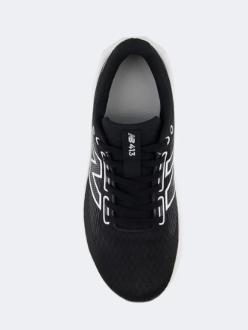 New Balance 413 Women Running Shoes Black/White