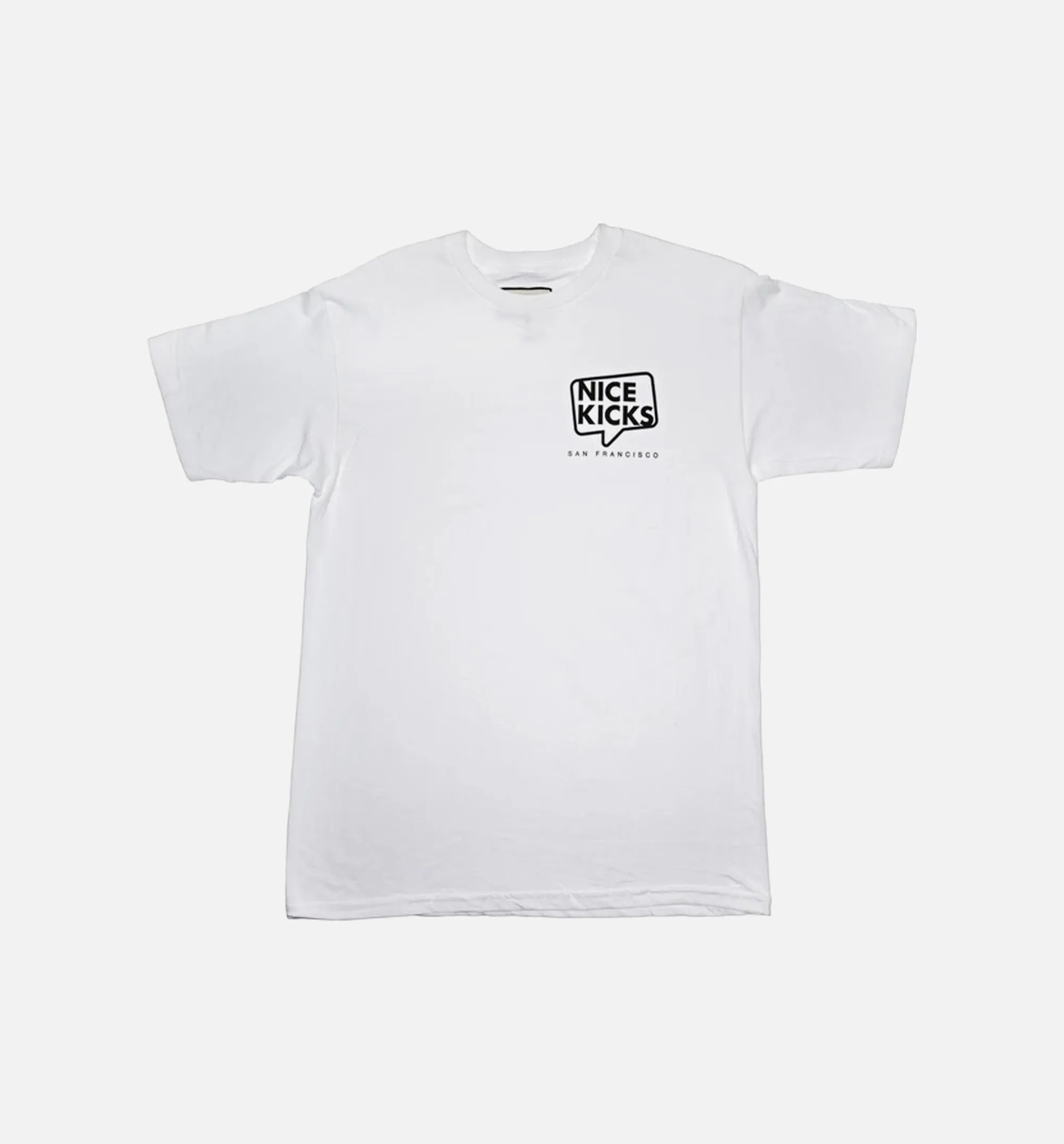 Nice Kicks San Francisco Shirt - White/Black
