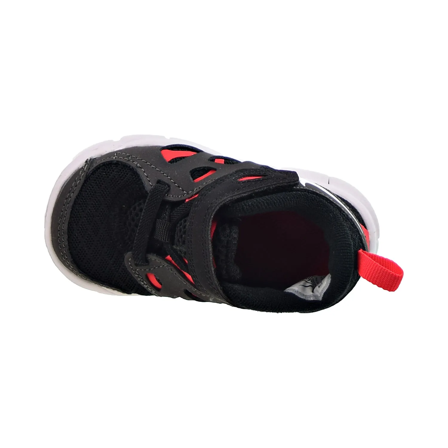 Nike Free Run 2 (TD) Toddler's Shoes Black-Siren Red-Medium Ash-White