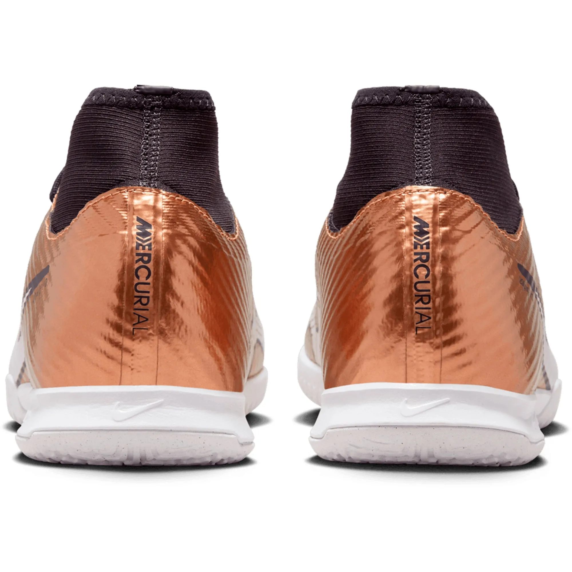 Nike Zoom Mercurial Superfly 9 Academy IC Indoor Soccer Shoes - MetallicCopper