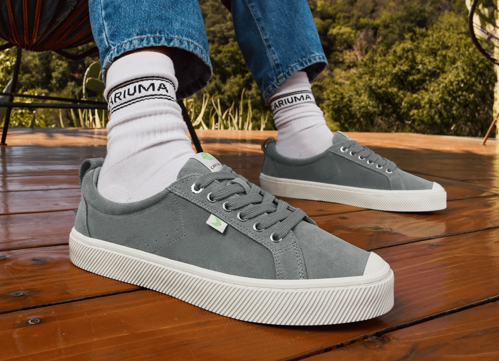OCA Low Dark Brown Suede Sneaker Men