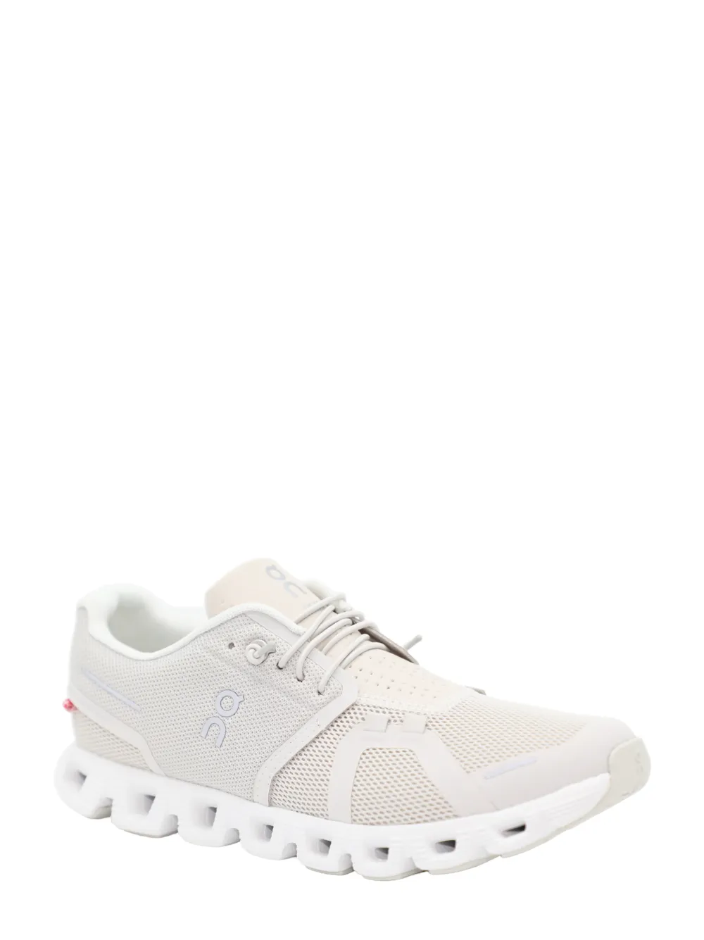 On Running Women's Cloud 5 Sneakers in Pearl/White