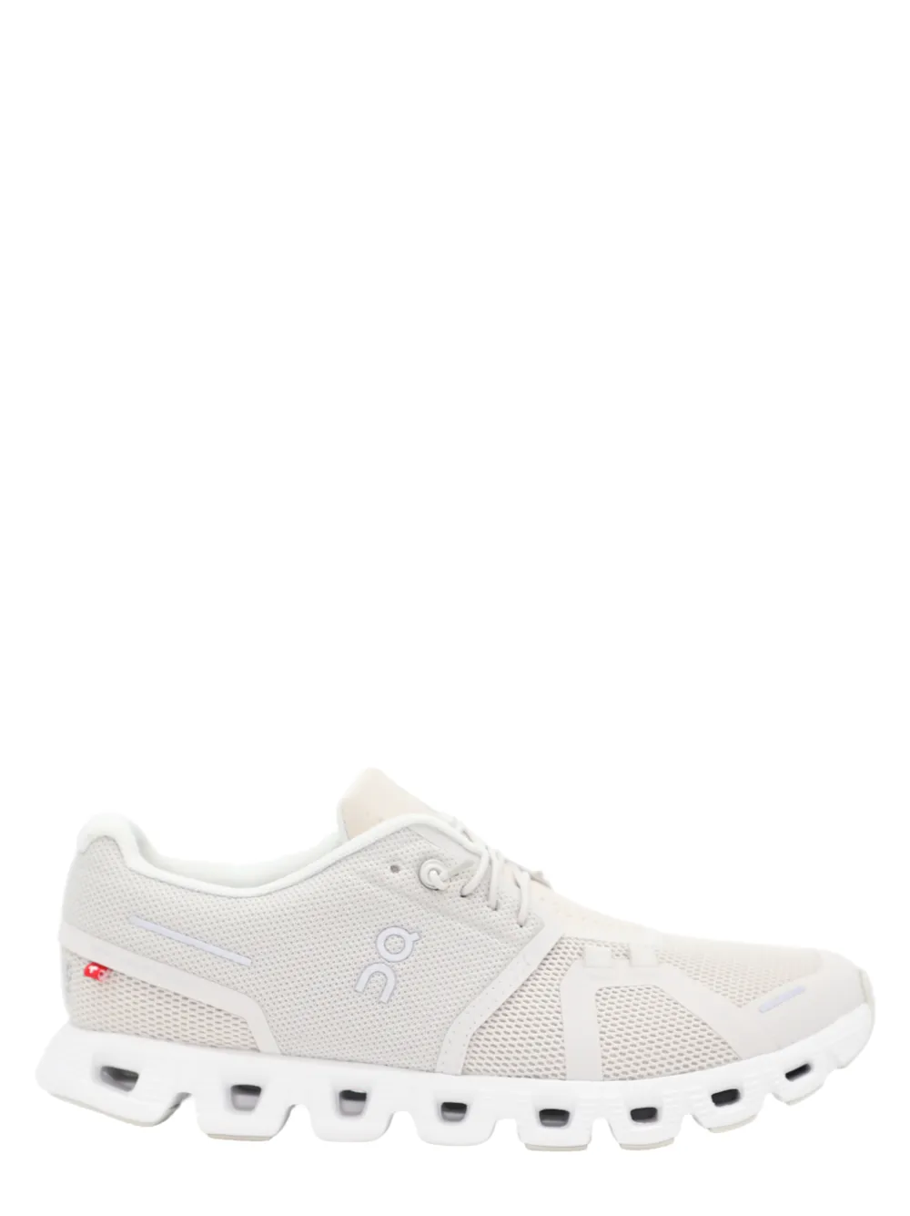 On Running Women's Cloud 5 Sneakers in Pearl/White