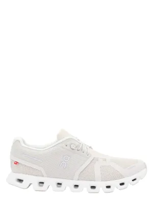 On Running Women's Cloud 5 Sneakers in Pearl/White