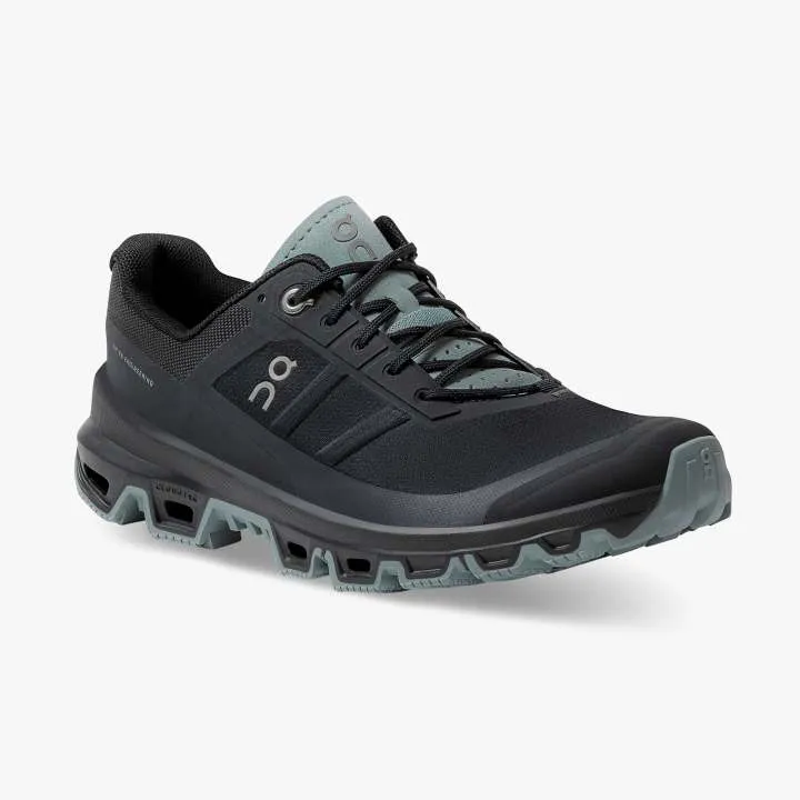 On Women's Cloudventure Trail Running Shoes Black / Cobble
