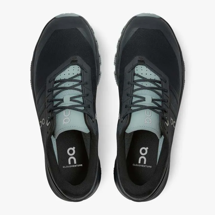 On Women's Cloudventure Trail Running Shoes Black / Cobble