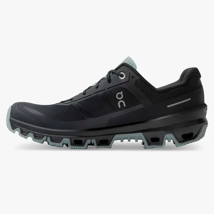 On Women's Cloudventure Trail Running Shoes Black / Cobble