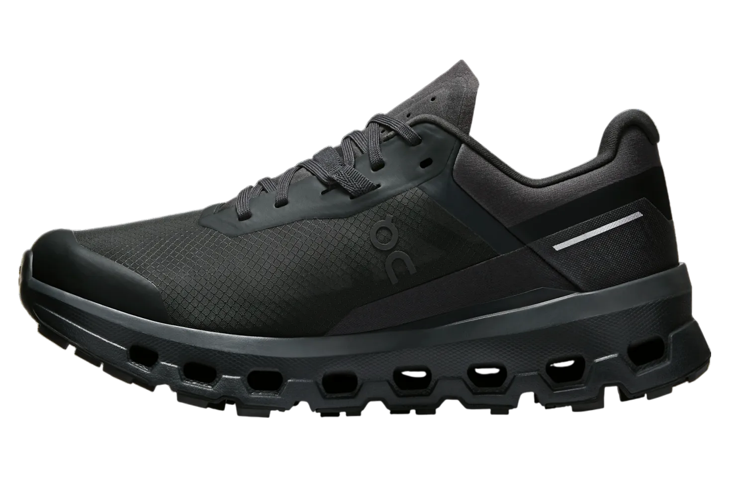 On | Women's Cloudvista 2 Trail Running Shoes | Black