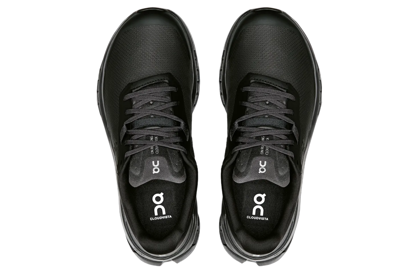 On | Women's Cloudvista 2 Trail Running Shoes | Black
