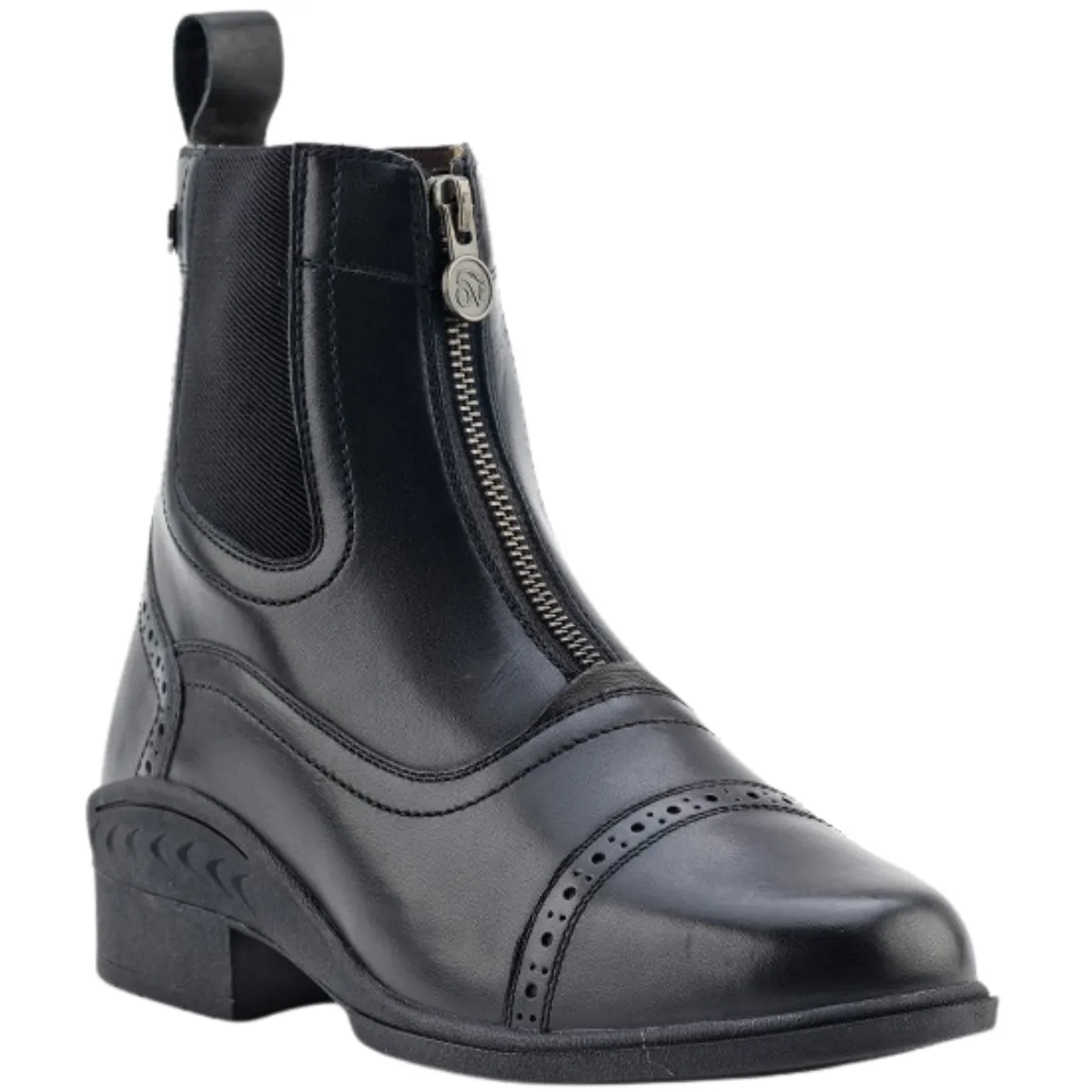 Ovation 'Tuscany' Zip Paddock Boots in Black - Women's 10