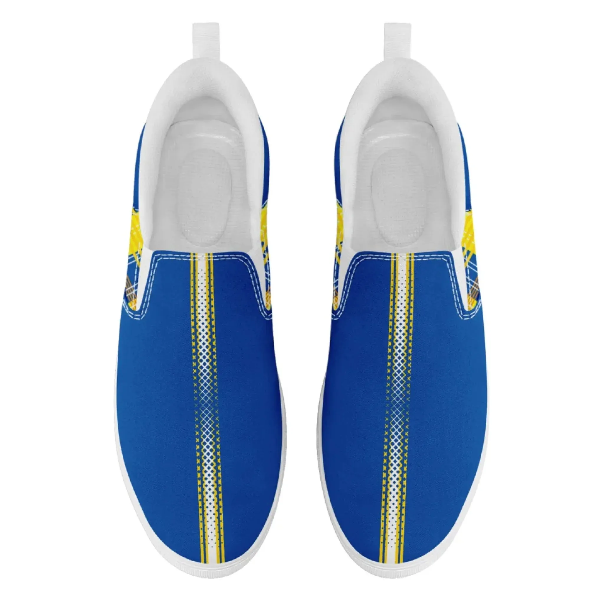 Personalized Corporate Sneakers, Custom Event Slip On Shoes, Comfortable Unisex Shoes